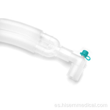 Circuito de respiración plegable desechable para instrumentos médicos